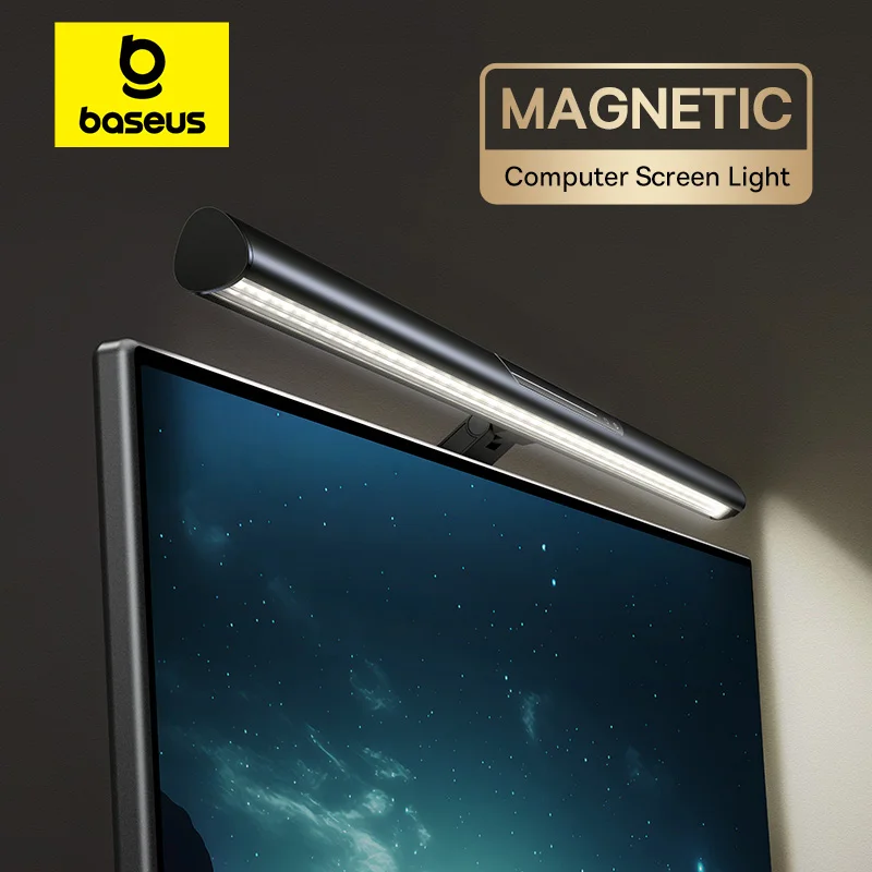 【Nouvelle vente】 Base magnétique écran d'ordinateur lumière lampe de bureau ordinateur portable suspendu USB lumière lampe de Table LED moniteur lumière lampe de lecture
