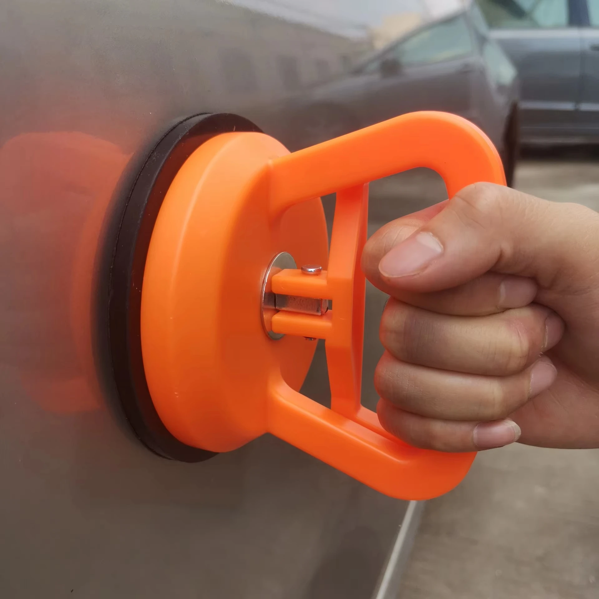 2 pièces, extracteur de bosses pour voiture, outil de réparation en forme de voiture, grand ensemble d'outils de réparation, ventouse pour retirer les bosses, outil de réparation de bosses, outils pour voiture, pour véhicules d'occasion.