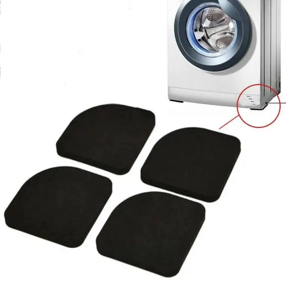 4 coussinets anti-vibrations universels silencieux et amortisseurs pour machines à laver, sèche-linge, réfrigérateur et autres appareils électroménagers