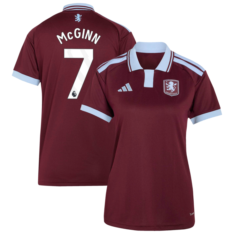Maillot Domicile Aston Villa adidas 26/27 - Femme avec flocage McGinn 7