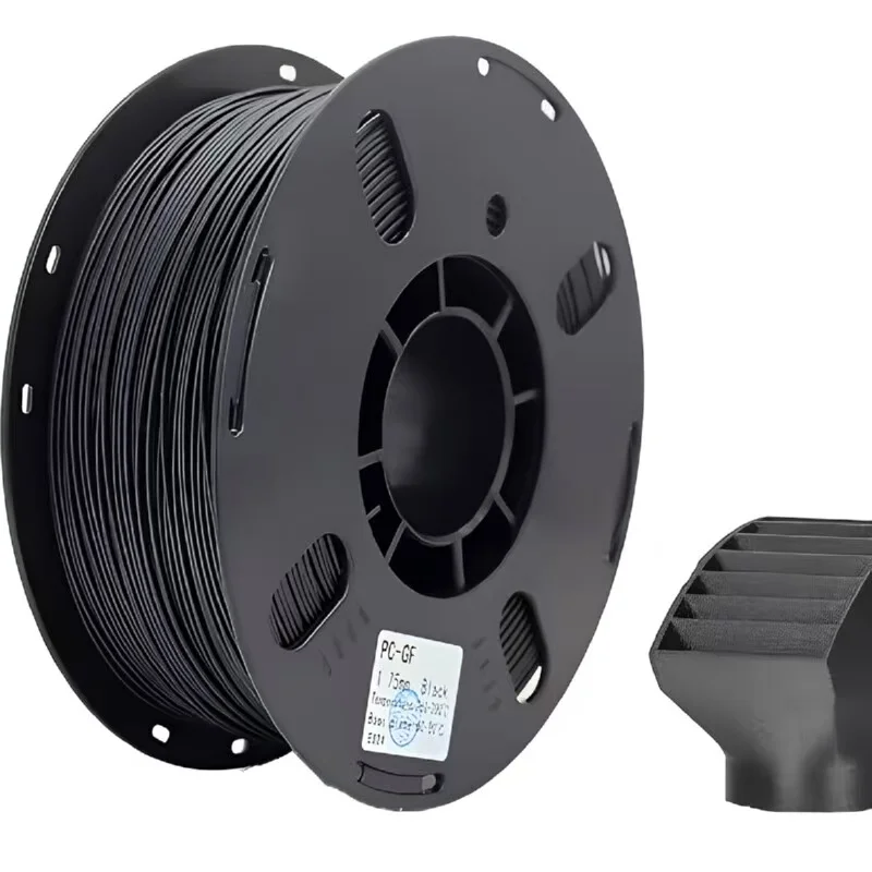 Bestes Filament für Bambu Lab-kompatible industrielle PC-3D-Drucker, 1,75 mm, hochtemperaturbeständig & stark, 1 kg Spule, einfaches Drucken Image