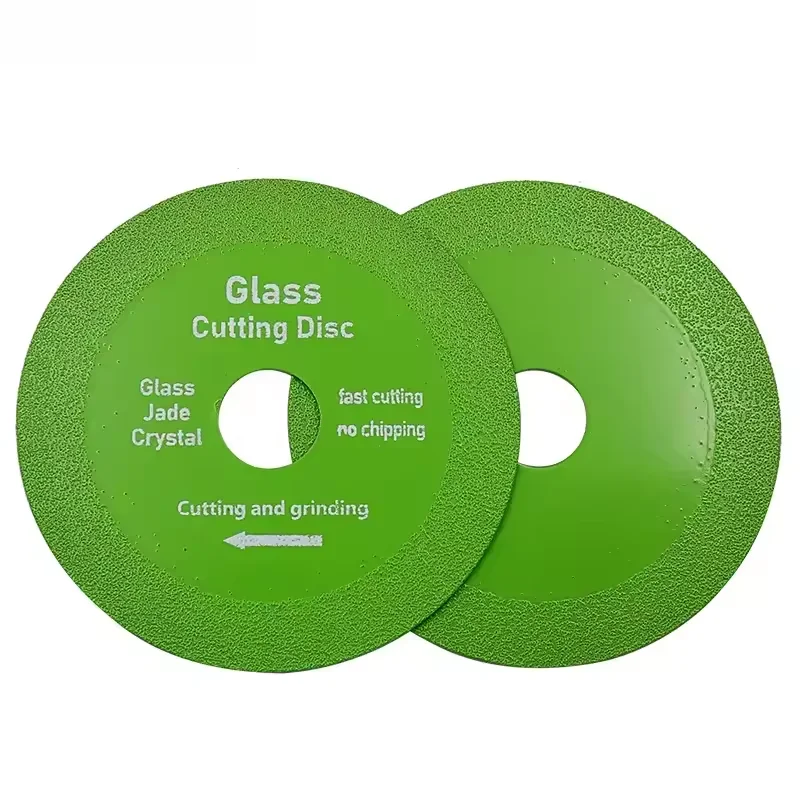 Glasschneidescheibe φ115/125 mm x 22,23 mm, Diamant-Marmorsägeblatt, Keramikfliesen, Jade, spezielles Polier- und Schneidblatt, scharfe, gelötete Klinge Image