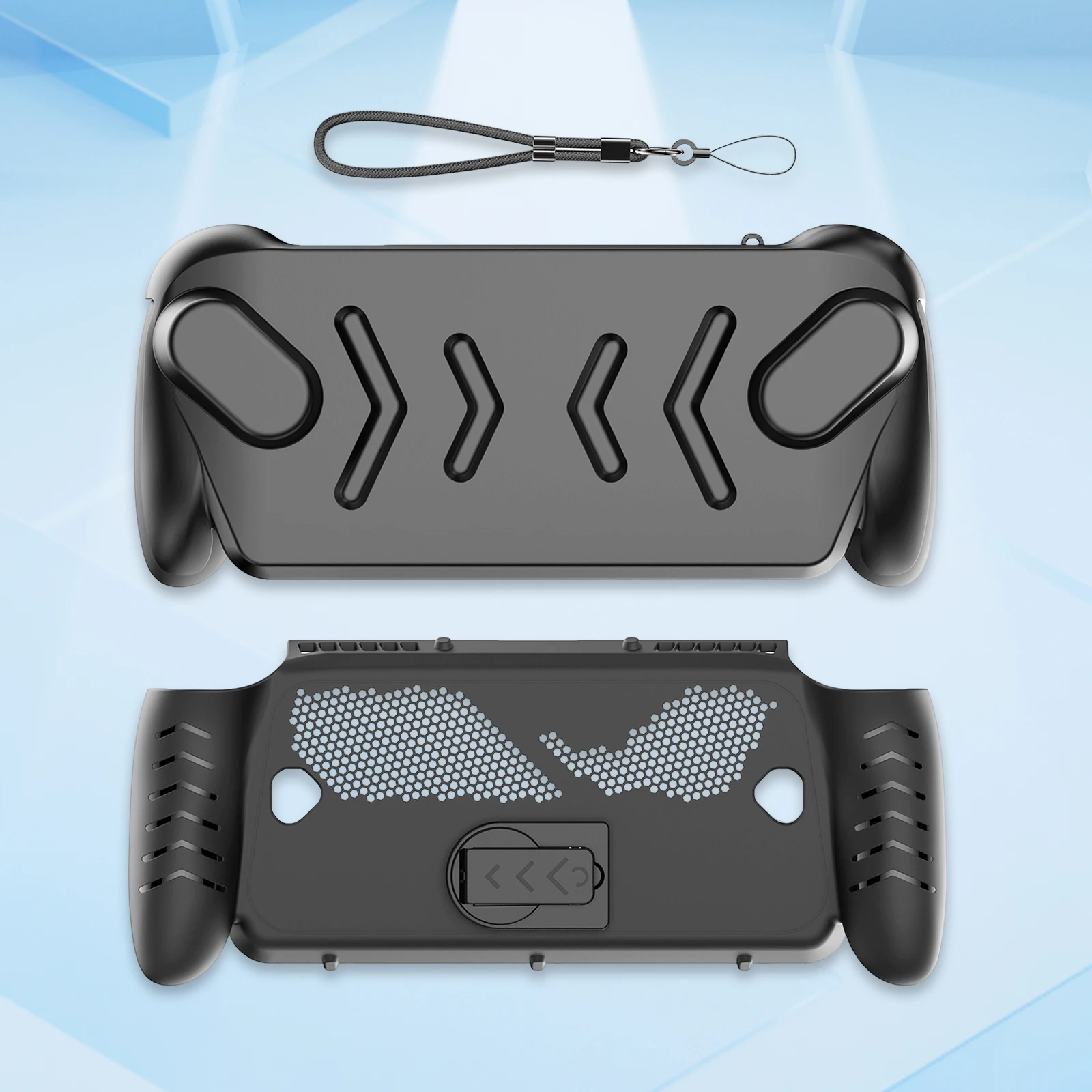 TPU-Schutzhülle für ROG XBOX Ally/X mit Oberabdeckung & Verstellbarem Ständer TPU Handheld-Schutzhülle Gaming-Zubehör Image