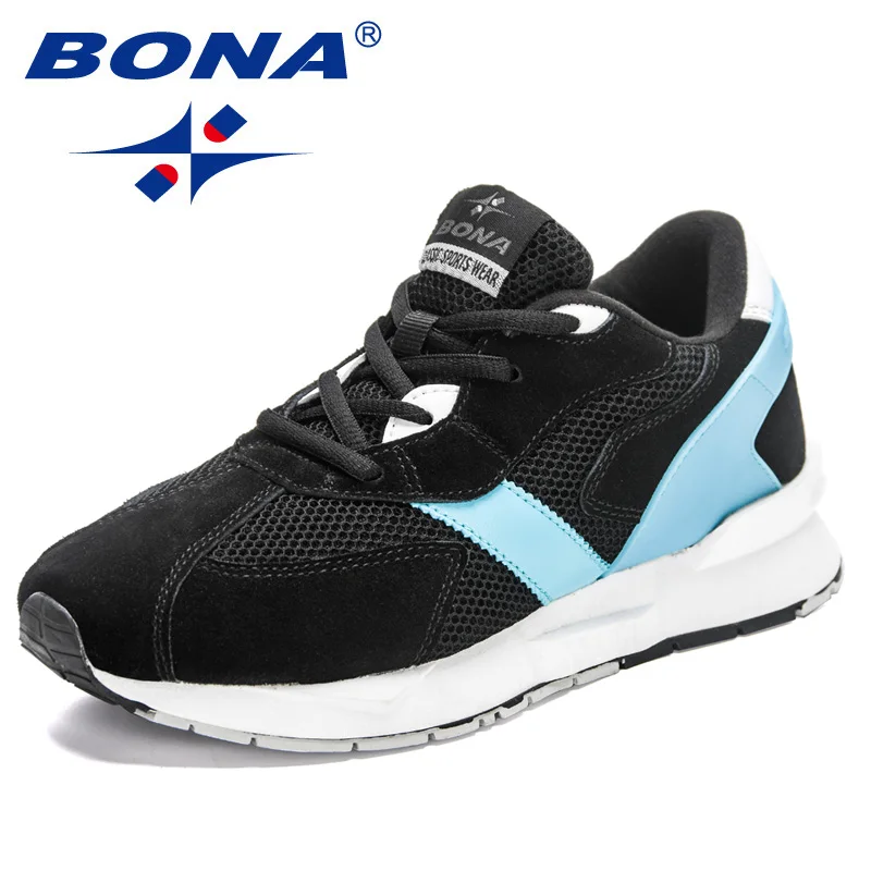 BONA 2023 Neue Designer Laufschuhe Frauen Atmungsaktives Mesh Outdoor Licht Gewicht Sport Schuhe Beiläufige Wanderschuhe Damen Image