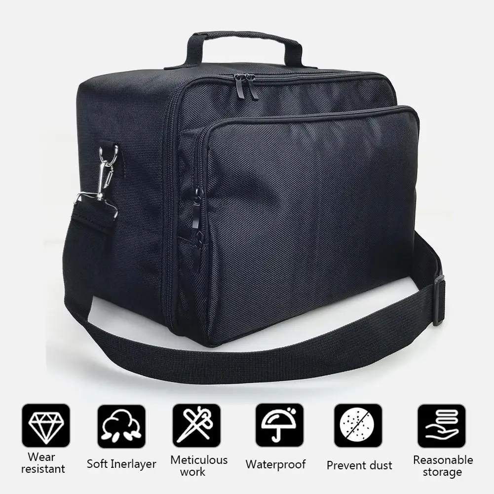 For Xbox Series X/S Carrying Case Waterproof Portable Bag Anti-Scratch Travel Case for Console Controllers and Other Accessories