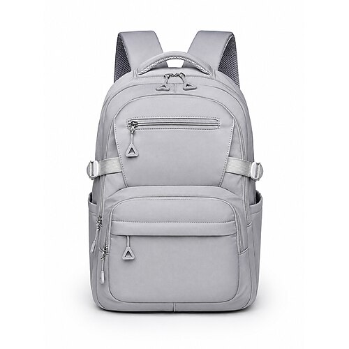Zaino da uomo in nylon impermeabile Zaino da donna capiente con scomparti multipli per laptop, ideale per la scuola, il college, i viaggi, gli spostamenti quotidiani, la scuola superiore e il campus.