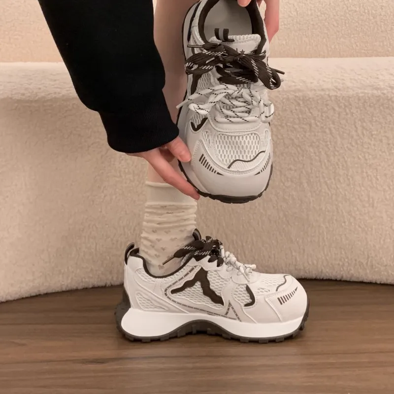 Frühling und Herbst Elegante Atmungsaktive Lauf- und Freizeitschuhe Modische Bestseller Neue Bequeme Damenschuhe