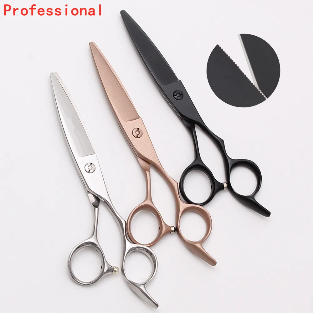 6,0 Haars chere profession elle Friseur Friseur kleine Zähne Laser linie 440c japanische Stahls chere Schere Salon Werkzeuge c9123 Image