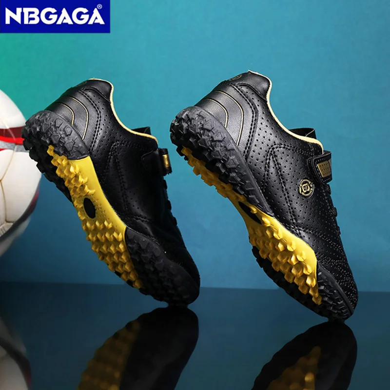 Fußballschuhe für Kinder und Jugendliche, Sports Society Field Boy Fußballschuhe, rutschfeste, leichte Trainingssneaker, Fußballschuhe für Kinder