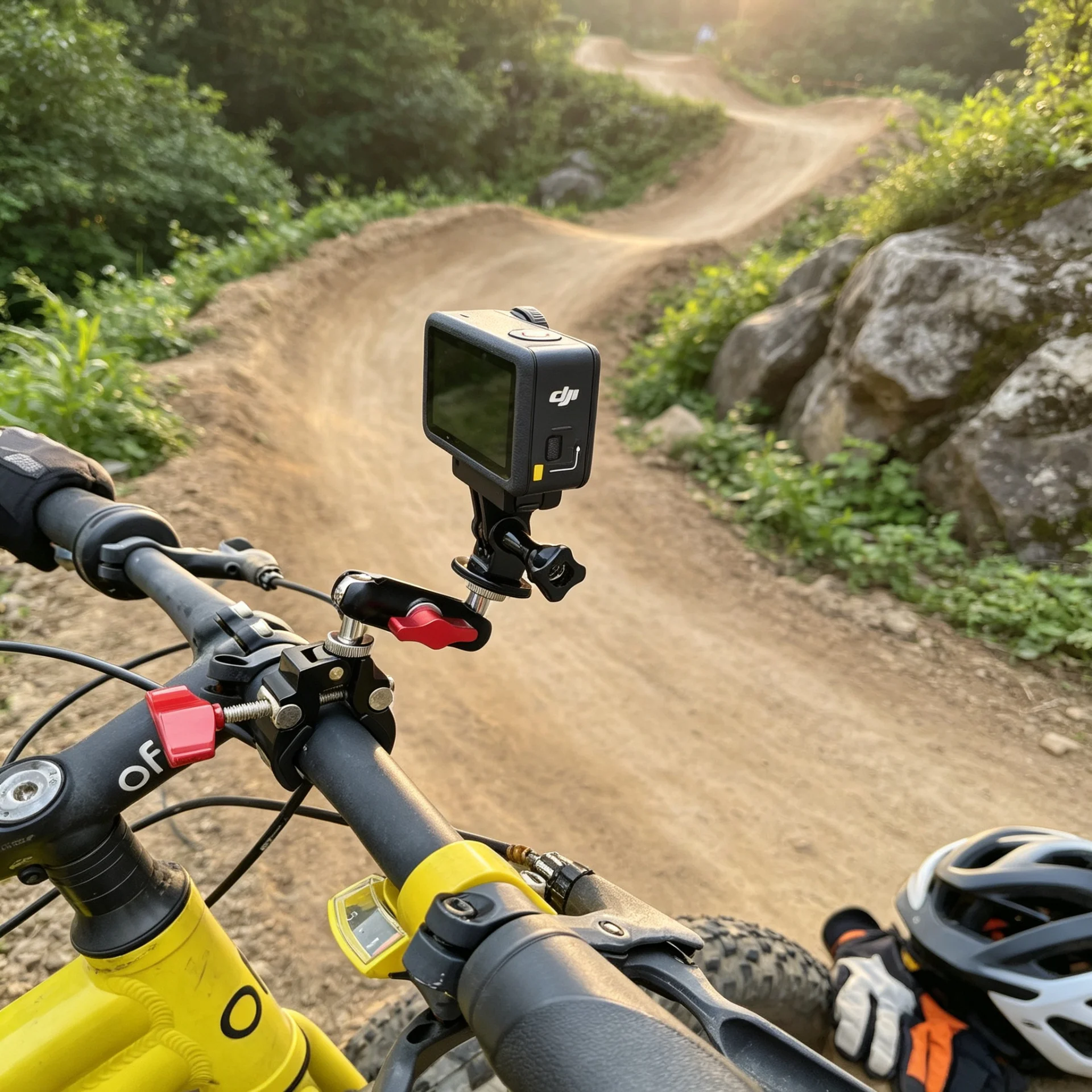 Universelle Fahrrad- und Motorrad-Lenkerhalterung für Insta360 Ace Pro 2 GoPro 13 DJI Action 5Pro 4 Action-Kamera Zubehör Image