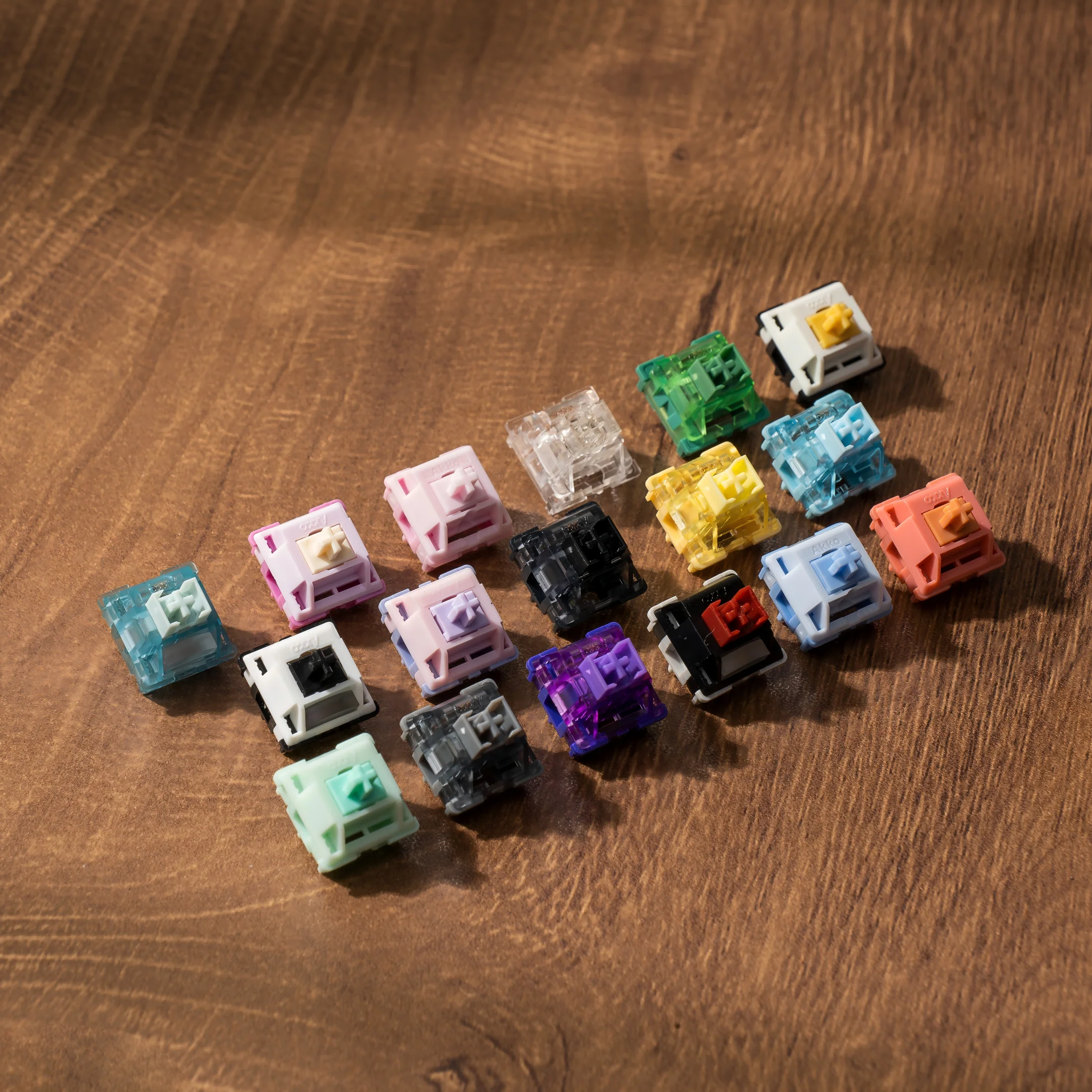 Akko V3 Pro Switches Taktiler/Linearschalter für mechanische Tastatur, 45-teiliges Paket, austauschbarer Outemu Gateron Cherry MX-Schlüsselschalter Image