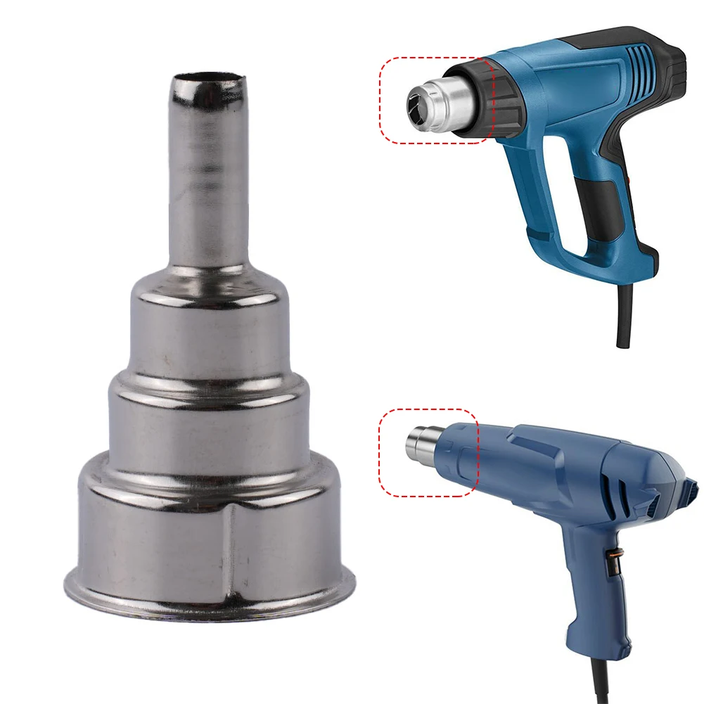 35x65mm Heißluftpistole Düse Metall Wind Düse Universal Heißluftgewehr Taschenlampe Ersatz Schweißen Liefert Teile Image