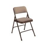 National Public Seating 2200 Series Folding Chair, 4-Pack, Walnut & Brown 2207 screenshot. Chairs directory of Office Furniture.