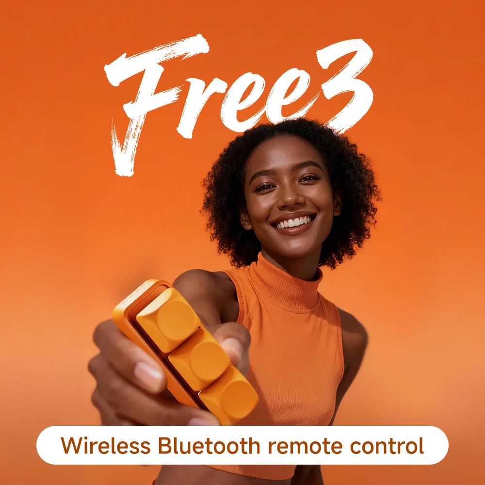 Multifunktionale Tastatur-Seitenwender für Kurzvideos, PPT, PDF-Seitenwechsel, Musiksteuerung, Fotografieren, Bluetooth-Fernbedienung Image