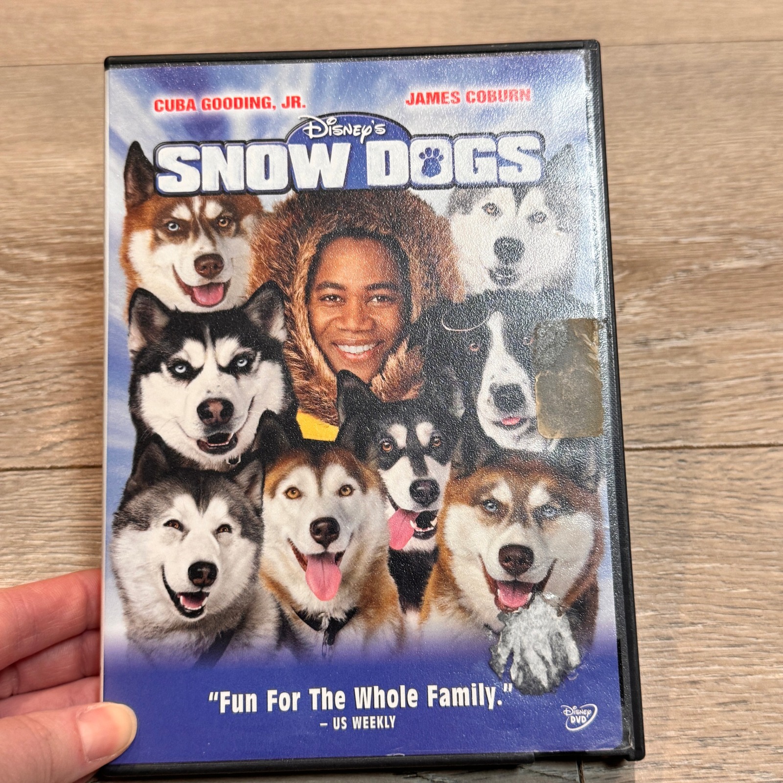 Disney Media | Disney Snow Dogs Dvd Family Comedy Movie Cuba Gooding Jr James Coburn 2002 | Color: Blue/White | Size: Os