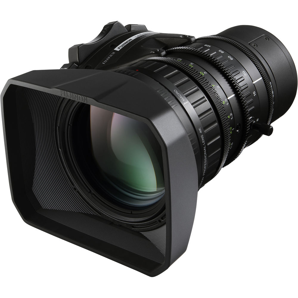 Fujinon Used LA16X8BRM-XB1A 2/3" 4K Lens with Servo for Blackmagic URSA Broadcast (B4) LA16X8BRM-XB1A