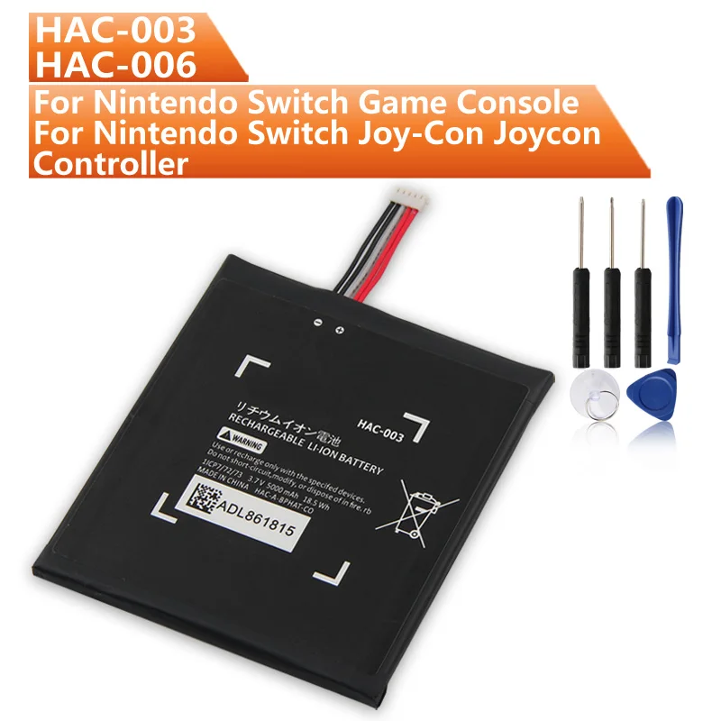 Replacement Battery HAC-003 HAC-006 For Nintendo Switch Game Console Nintendo Switch Ns Joy-Con Joycon Controller with Tools