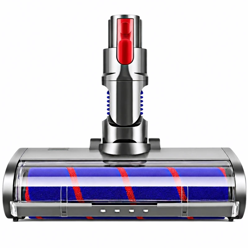 Weiche Rollbodenbürste, Ersatz-Staubsaugerzubehör für Dyson V8 V7 V10 V11 V15 Modelle, sichtbare Staubreinigung für Hartböden Image