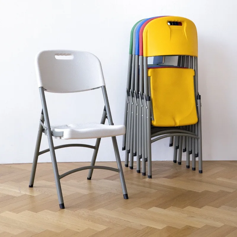 Durable Garden Plastic Folding Chair for Outdoor Parties Modern Design for Living Room Dining and Kitchen Use Garden Furniture