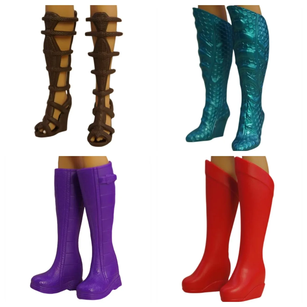 Große Größe Puppe Stiefel Prinzessin Puppe Freizeitschuhe Wonder Puppen Zubehör Puppe High Heels Schuhe Sandalen DIY Puppe Bunte Dekore