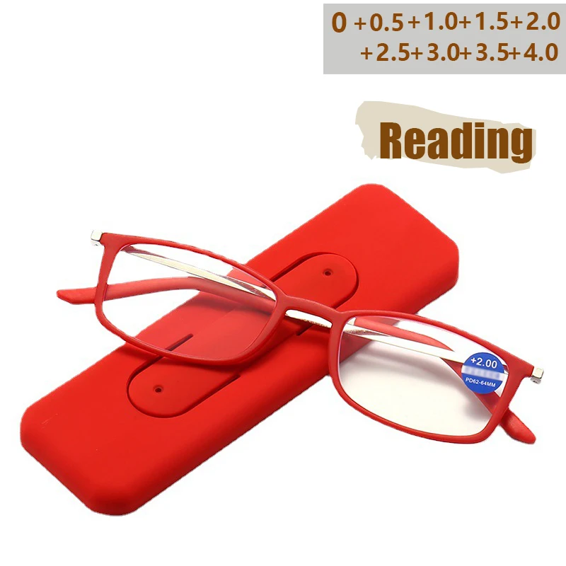 Handyhalter Ultraleicht, ultradünn, Anti-Verlust, Anti-Blaulicht-Lesebrille, neue trendige fertige Lesebrille9090 Image