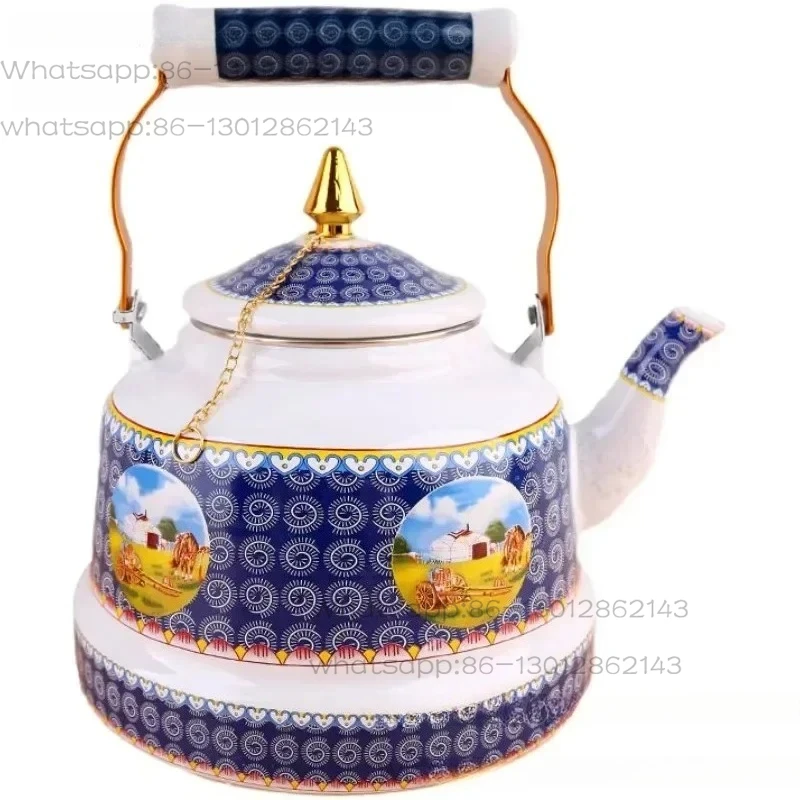 Teapot Ethnic Cream Tea Coffee Brewing Tea Kettle Restaurant Household Water Kettle