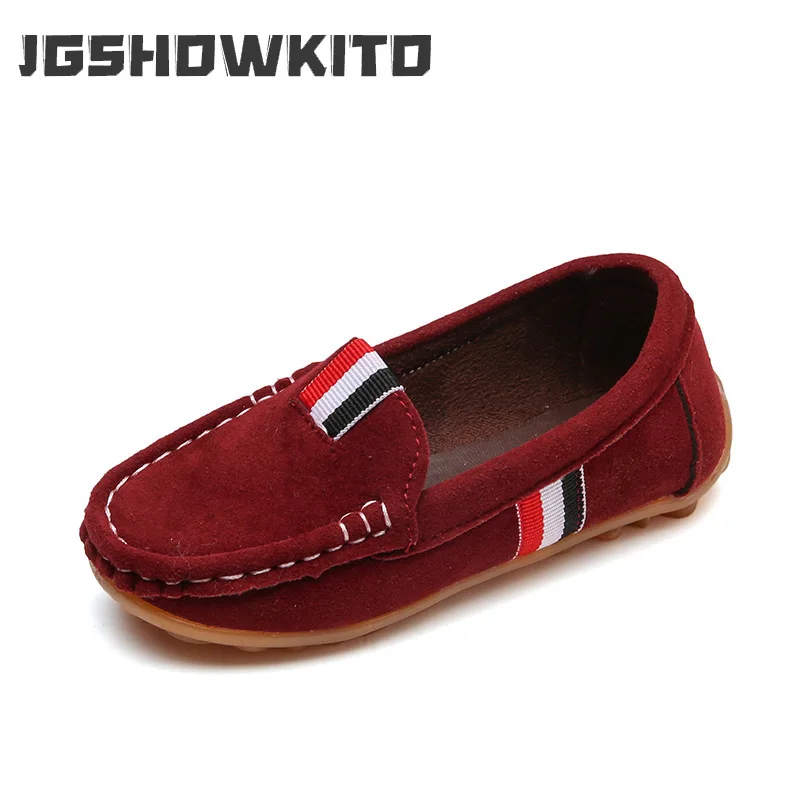 Mode garçons chaussures enfants enfants chaussures plates souples baskets chaussures décontractées pour enfant en bas âge grand garçon Design classique britannique tout-match mocassins