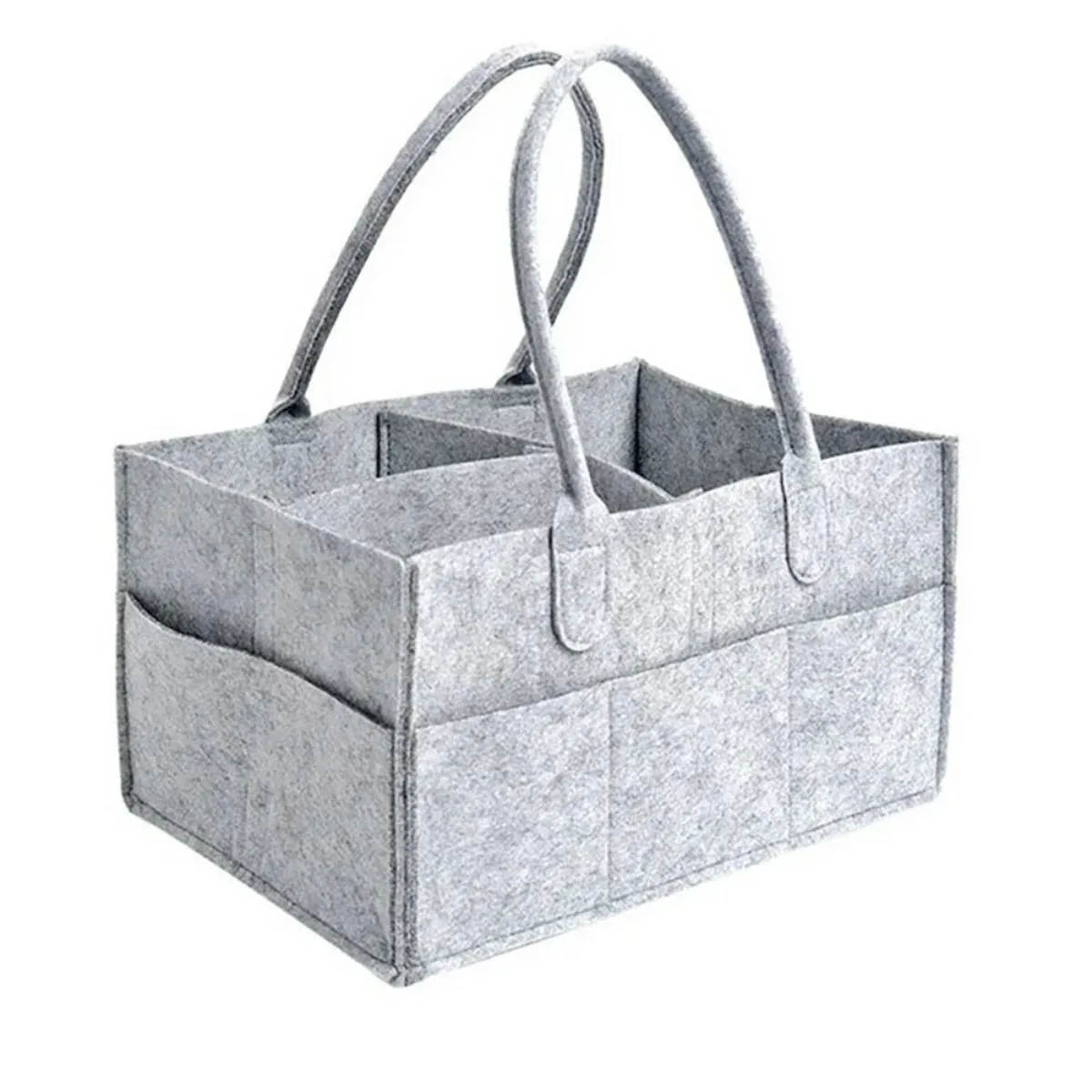Sac de rangement portable pour couches de bébé, organiseur pour table à langer et voiture, boîte de rangement pour essentiels de puériculture, utilisable comme sac à couches pour bébé