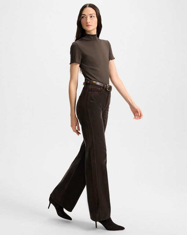 Taylor Corduroy Wide-leg Pant