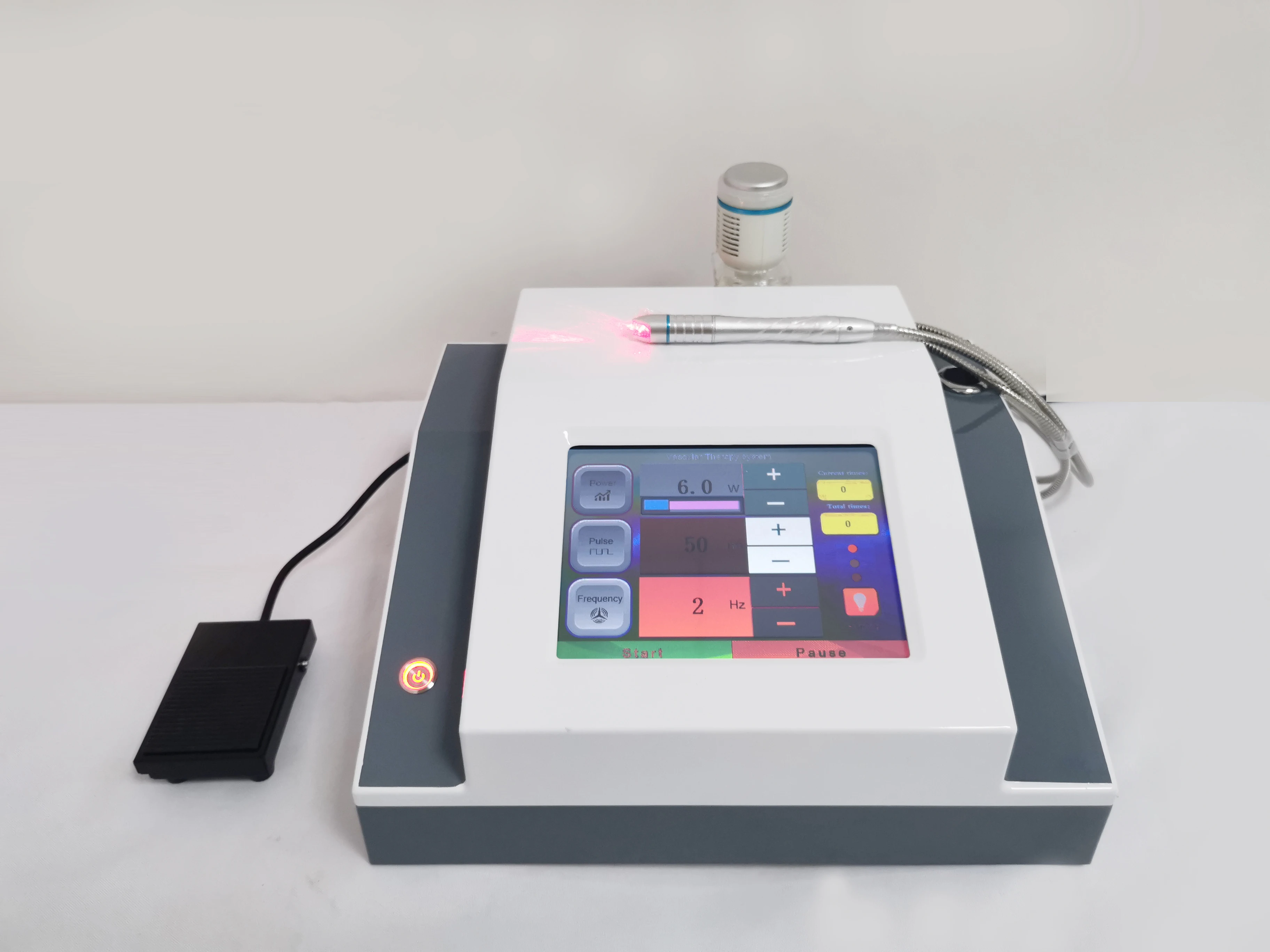 NEUER 6-in-1 Onychomykose 980nm Diodenlaser Nagelpilz Besenreiser-Entfernung Tragbares Vaskuläres Entfernungsgerät Rote Blutgefäße Laser Image