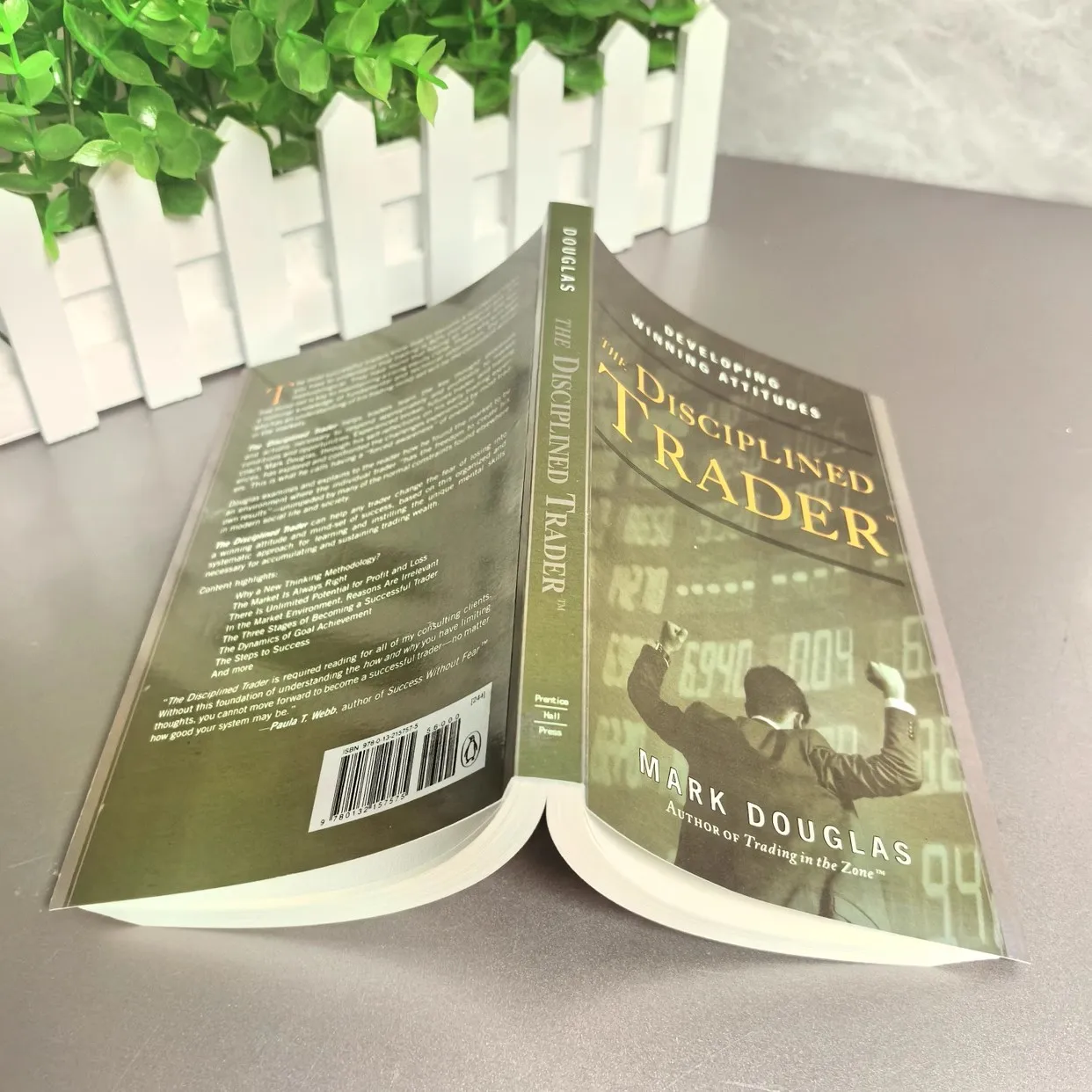 Mark Douglas, Der disziplinierte Trader, Buch über Handelsmentalität und Strategie, Taschenbuch zum Investitionslernen für Traders Image
