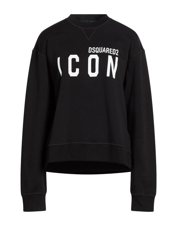 Icon Sweatshirt Cotton - Black - DSquared² Sweats