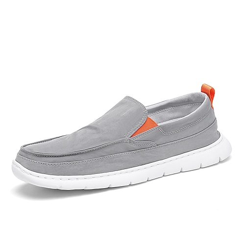 Beige Herren-Slipper, weiche Mokassin-Schuhe für den Alltag, leichte und bequeme Schuhe zum Autofahren, Reisen und für den täglichen Gebrauch Image