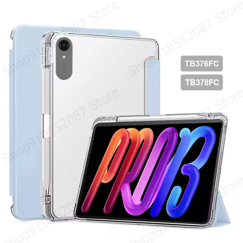 Für Xiaoxin Pad Pro 13 Hülle tb376fc tb378fc PU-Leder TPU Rückseiten-Ständerabdeckung für Lenovo Xiaoxin Pad Pro GT 13 Hülle mit Stifthalter Image
