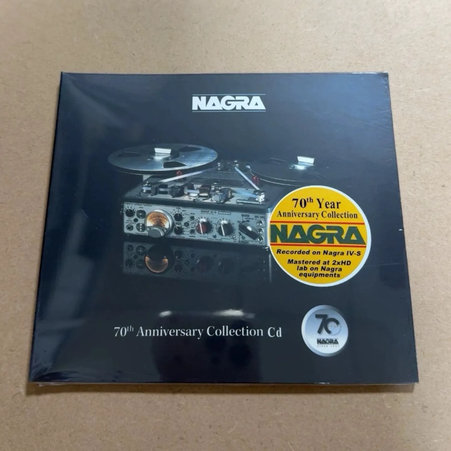 NAGRA 70. Jubiläums-Kollektion CD Audiophile Studio Master Hochauflösende Sammlerstück Hi-Fi Musik-Disc Image