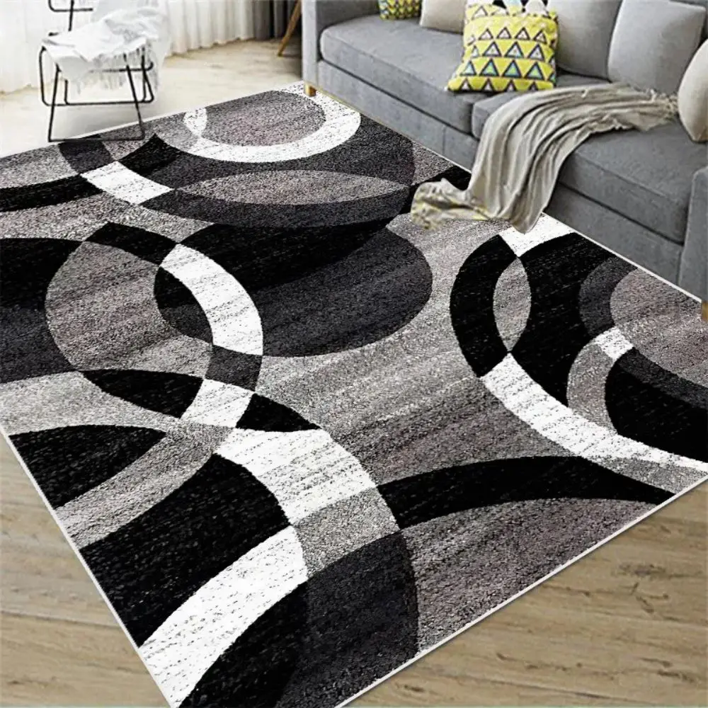 Nordic Abstract Carpet Living Room Bedroom Kitchen Dining Room Floor Mat Home Decor Geometric Large Area Floor Rug Floor Mats