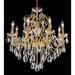 Elegant Lighting St. Francis 26 Inch 8 Light Chandelier - 2016D26G-RC