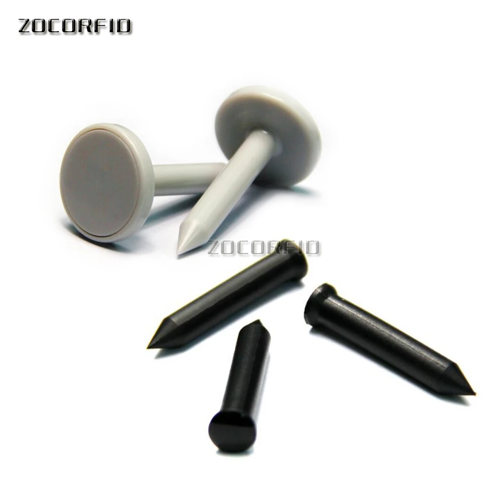 50 Stück/Lot ISO14443A S50 13,56 MHz NFC RFID Nagel-Tags Proximity-Smartcard für Baumanlagen-Management / Wachdienst-Patrouillensystem Image