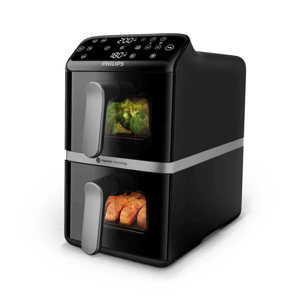 Philips NA461/00 Doppel-Heißluftfritteuse 10L, 2750W Image