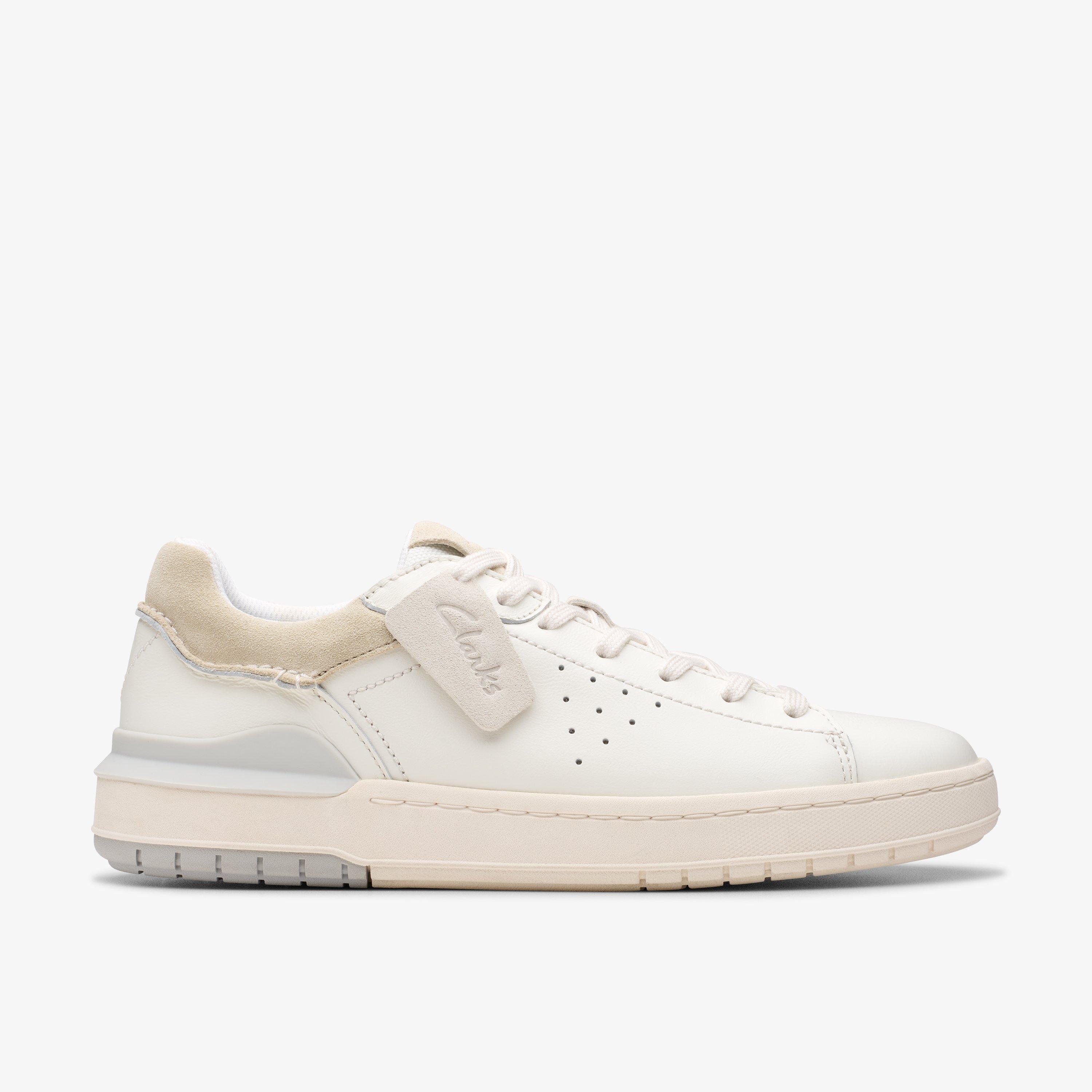 Courtlite2 Run Weiße Lederschuhe EU43