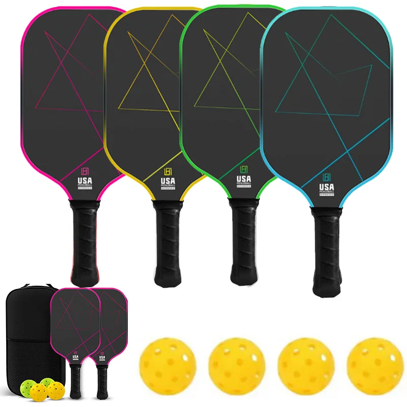 Neuer T700 Pickleball-Schläger aus Kohlefaser, mattierte Oberfläche, 16 mm, verbessertes Sweet Spot Pro Pickleball-Paddel für professionelle Spieler Image