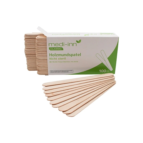 5000 `Medi-Inn` Holzmundspatel nicht steril 150 mm x 18 mm x 1,5 mm natur Image