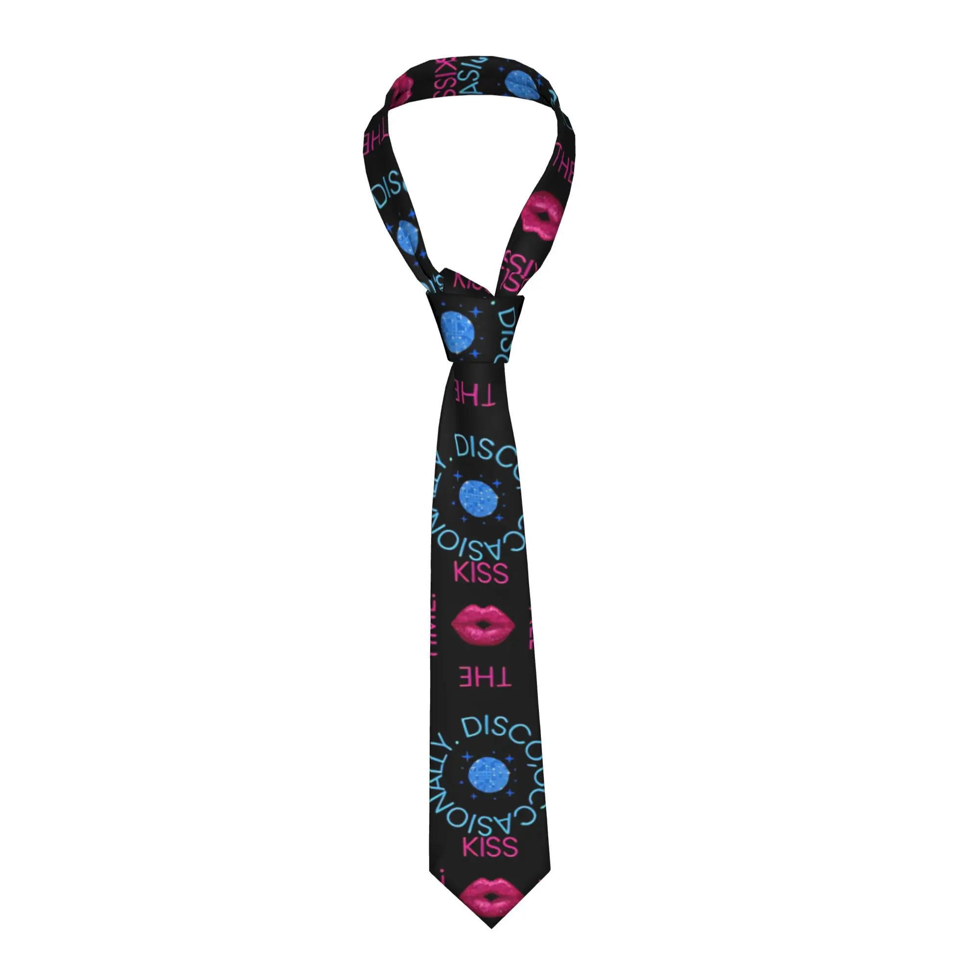 Kiss All the Time Krawatte Harrys Styles 2026 Klassische Elegante Krawatten für Herren Hochzeit Hochwertige Kragenkrawatte Krawatten-Accessoires Image