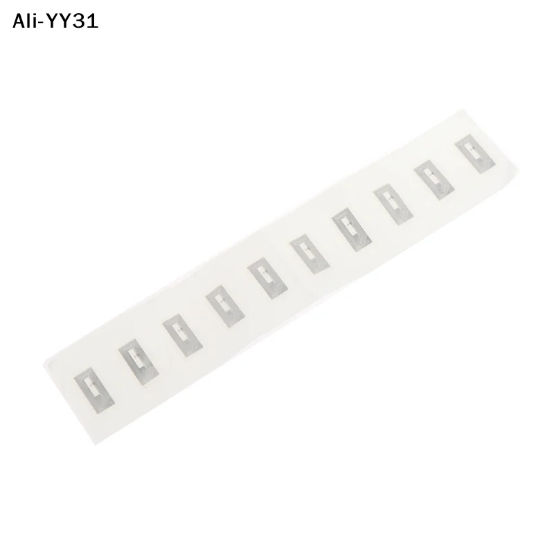 【R3A】10 Stück NFC-Chip Ntag213 Aufkleber Wet Inlay 11x21MM 13,56 MHz RFID-Etikett Tag 213 Fälschungssicheres Etikett Elektronisches Etikett Image