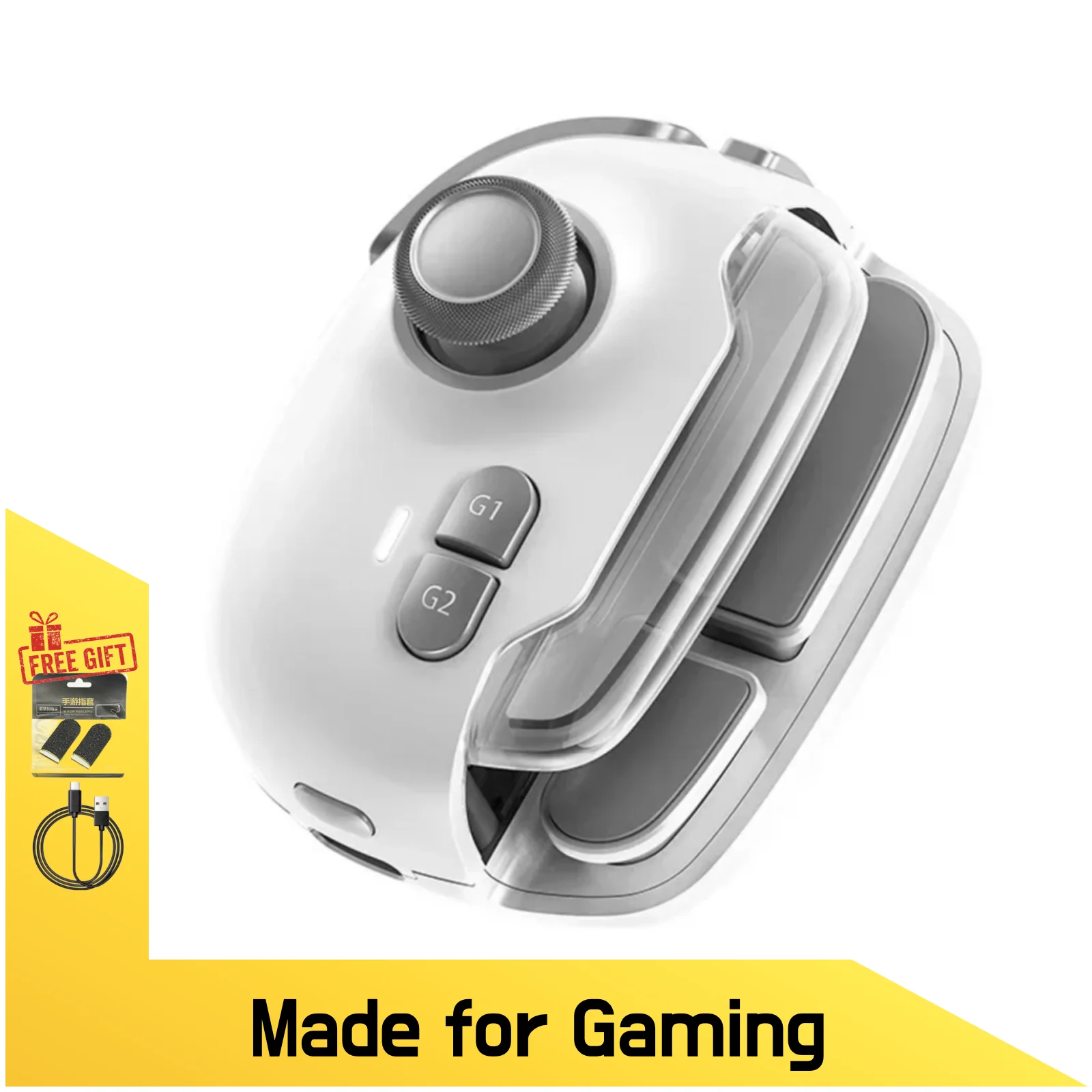 MEMO MB03, Telefon-Gaming-Joystick, mobiler Gaming-Controller, One-Click-Combo-Schatten-Taste, Smart Pressure, für iOS Android