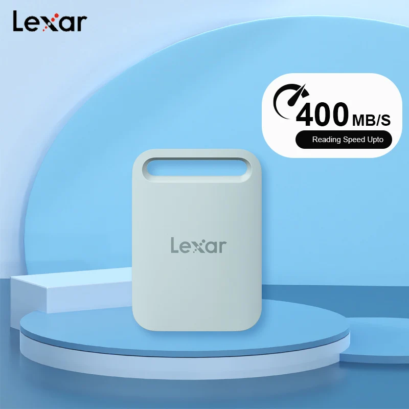 Lexar SL260 Tragbare SSD Bis zu 400 MB/s 1 TB 2 TB Typ-C USB3.2 PSSD für Laptops PS5 Xbox Slim und leichte externe SSD Image