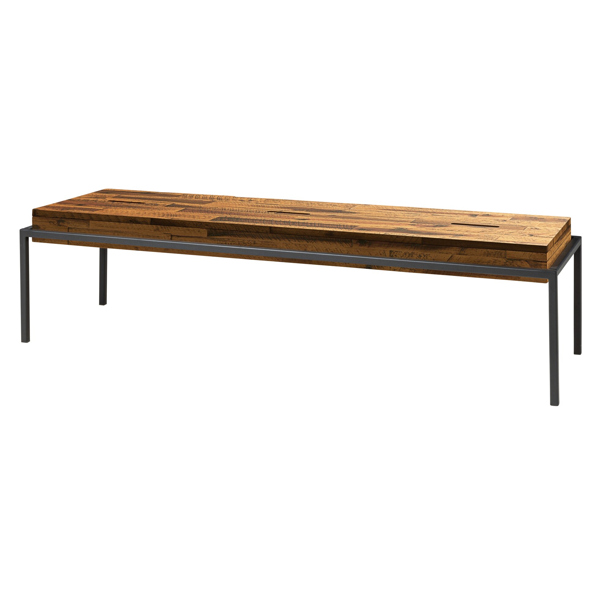Hasena Bettbank Coban Akazie Vintage brown, lackiert / Bronze Image