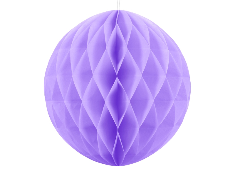 50x Wabenball, Flieder, 40 cm Image