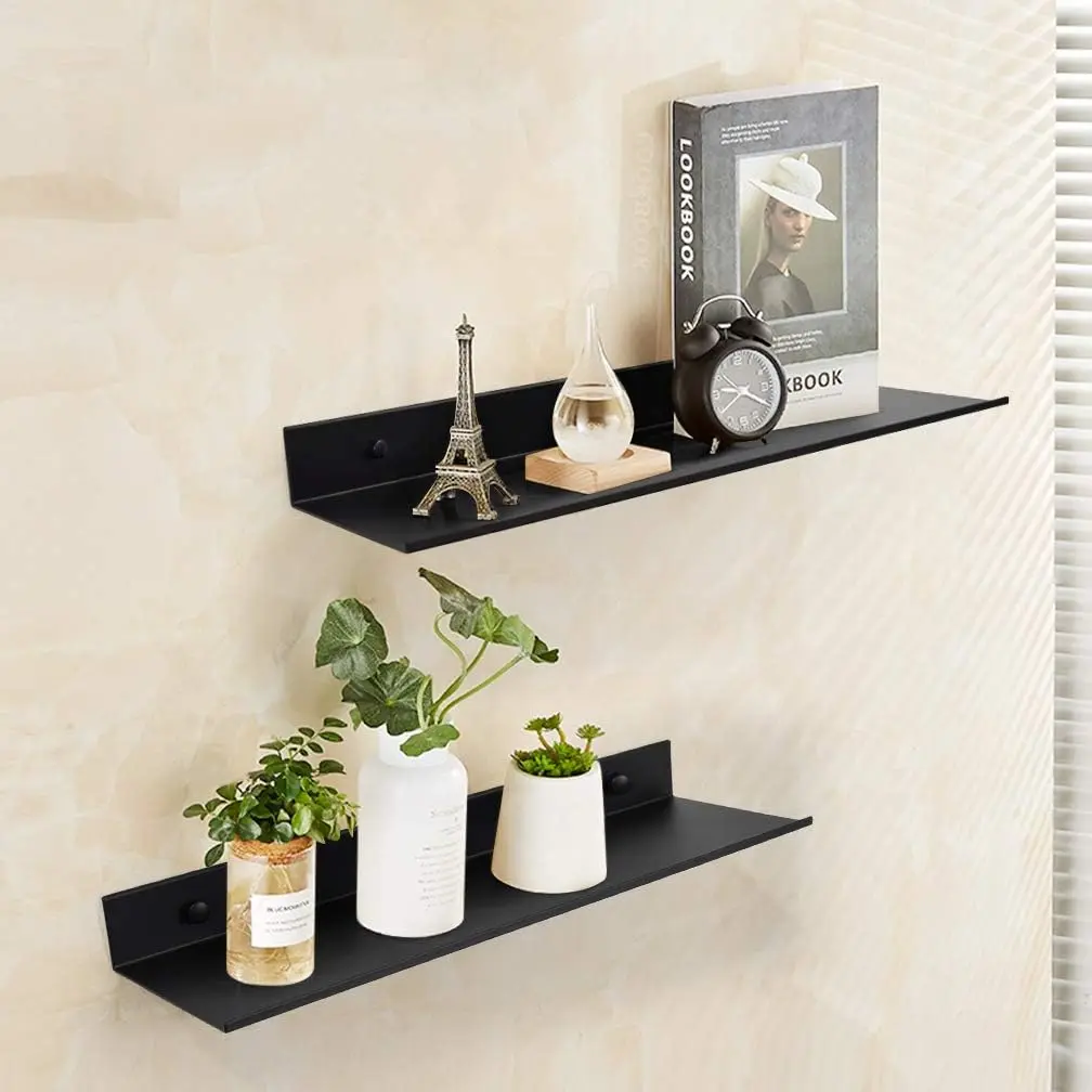 Étagères flottantes pour salle de bain, support mural de rangement, organiseur domestique, tablette, quincaillerie, armoire, accessoires de cuisine et de toilettes