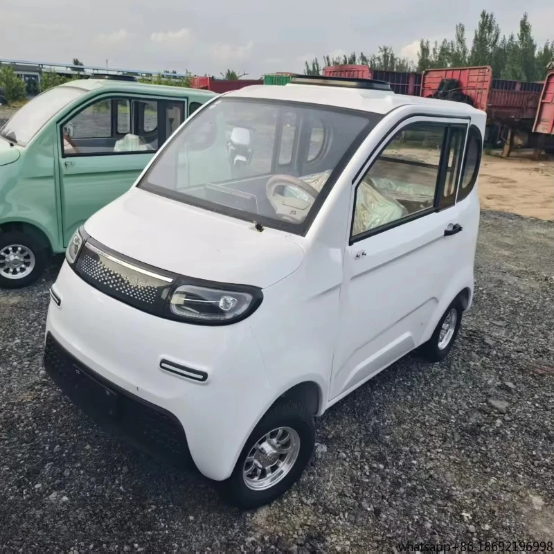 4-Sitzer China Mini Elektro-Kabinenroller 1000 Watt Motorleistung Günstiges Erwachsenen 4-Rad Elektrofahrzeug Image
